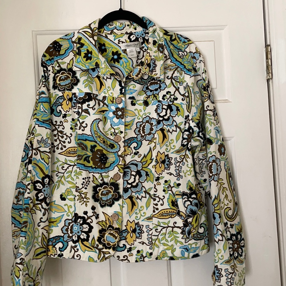 Coldwater Creek -  Jean Jacket - Size L